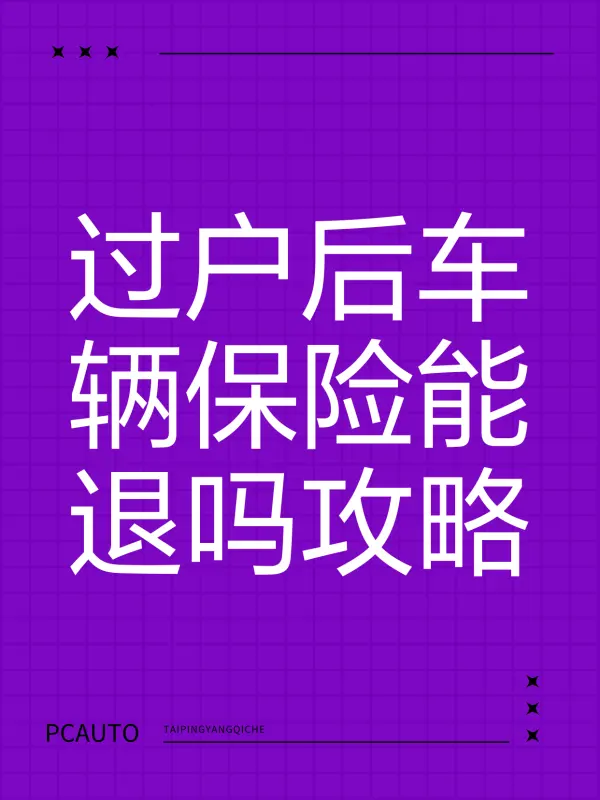 退汽车保险怎么退(汽车保险退保怎么算退多少钱)